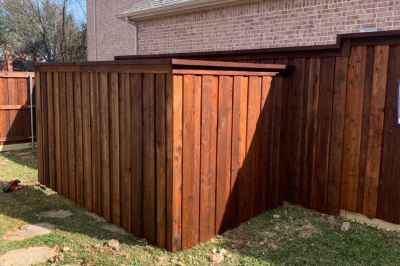 Cedar Privacy Fence in Irving
