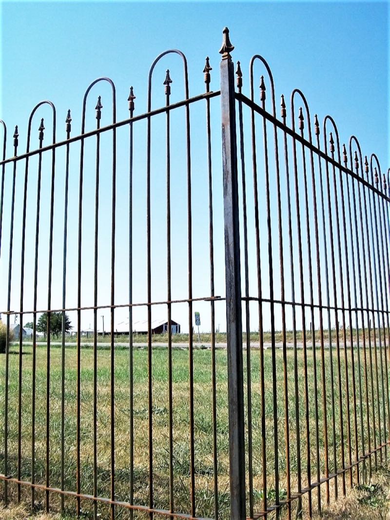 Iron Fence near Grand Prairie