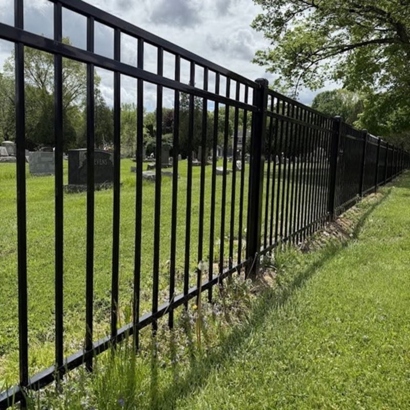 Iron Fence near Carrollton
